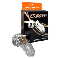 Clear CB6000 Chastity Device